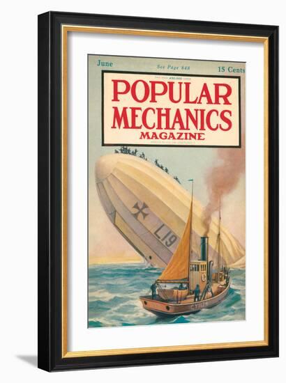 Popular Mechanics, June 1916-null-Framed Art Print