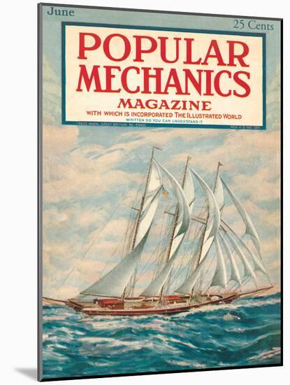 Popular Mechanics, June 1923-null-Mounted Art Print