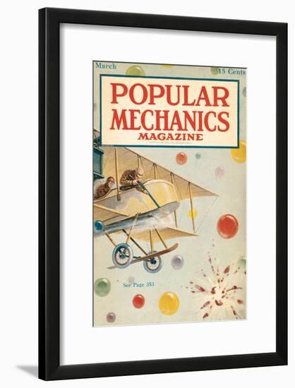 Popular Mechanics, March 1918-null-Framed Art Print