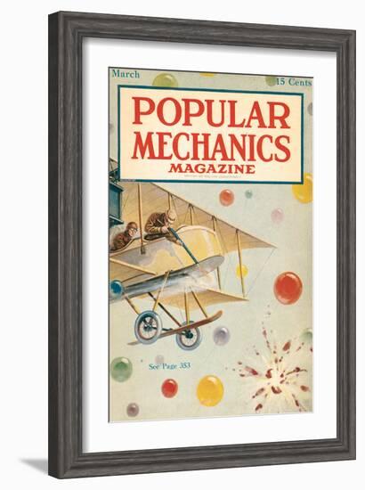 Popular Mechanics, March 1918-null-Framed Art Print