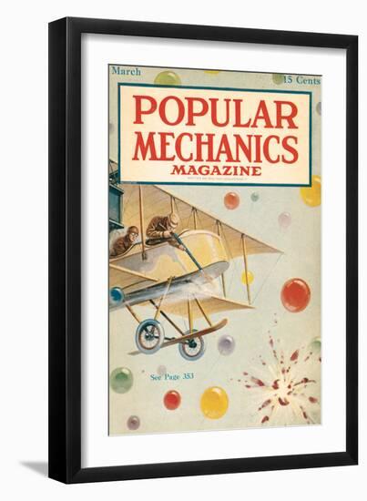 Popular Mechanics, March 1918-null-Framed Art Print