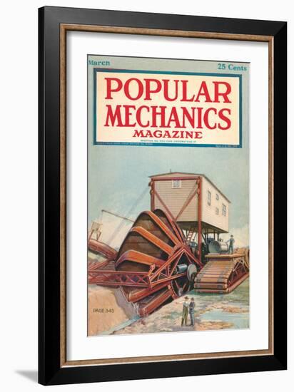 Popular Mechanics, March 1922-null-Framed Art Print