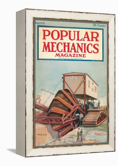 Popular Mechanics, March 1922-null-Framed Stretched Canvas