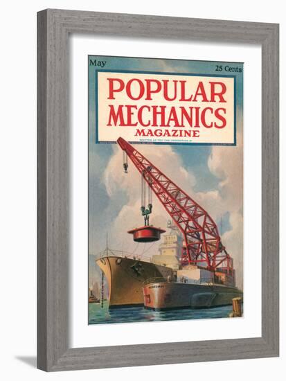 Popular Mechanics, May 1922-null-Framed Art Print