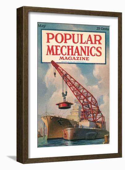 Popular Mechanics, May 1922-null-Framed Art Print