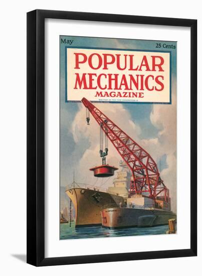 Popular Mechanics, May 1922-null-Framed Art Print