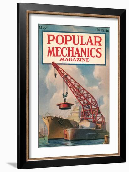 Popular Mechanics, May 1922-null-Framed Art Print