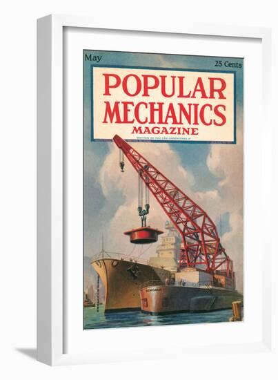 Popular Mechanics, May 1922-null-Framed Art Print