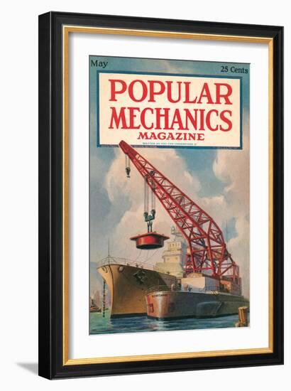 Popular Mechanics, May 1922-null-Framed Art Print