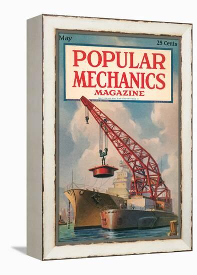 Popular Mechanics, May 1922-null-Framed Stretched Canvas