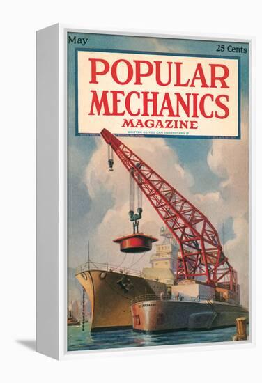 Popular Mechanics, May 1922-null-Framed Stretched Canvas