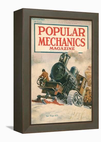 Popular Mechanics, November 1917-null-Framed Stretched Canvas