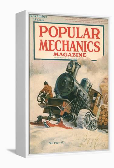 Popular Mechanics, November 1917-null-Framed Stretched Canvas