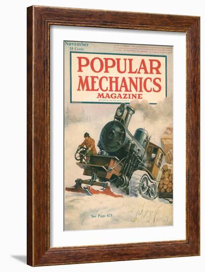 Popular Mechanics, November 1917-null-Framed Art Print