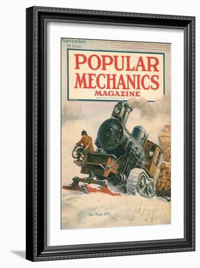 Popular Mechanics, November 1917-null-Framed Art Print