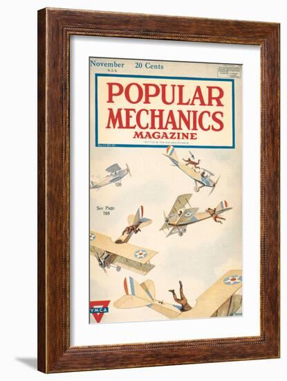 Popular Mechanics, November 1918-null-Framed Art Print