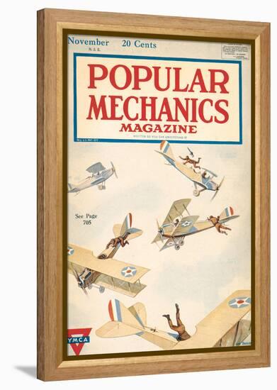 Popular Mechanics, November 1918-null-Framed Stretched Canvas