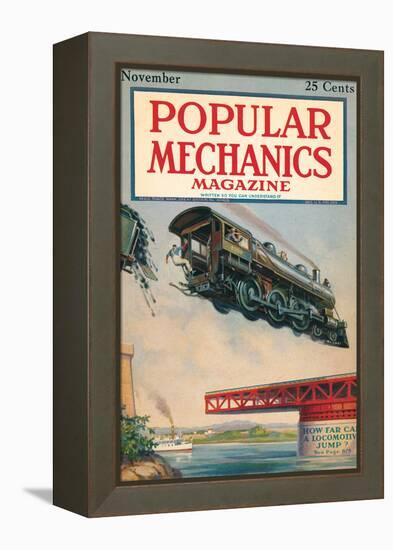 Popular Mechanics, November 1922-null-Framed Stretched Canvas