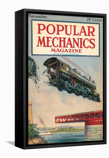 Popular Mechanics, November 1922-null-Framed Stretched Canvas