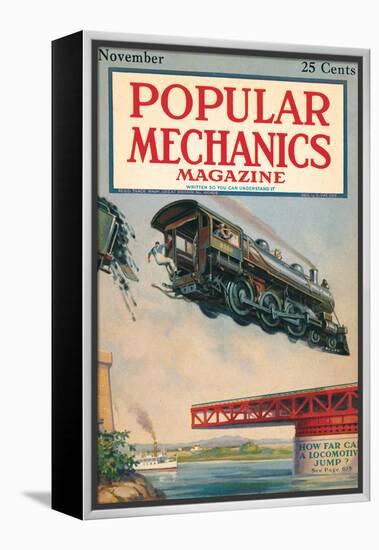 Popular Mechanics, November 1922-null-Framed Stretched Canvas