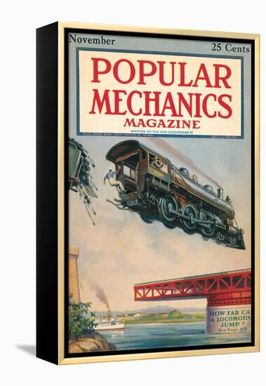 Popular Mechanics, November 1922-null-Framed Stretched Canvas