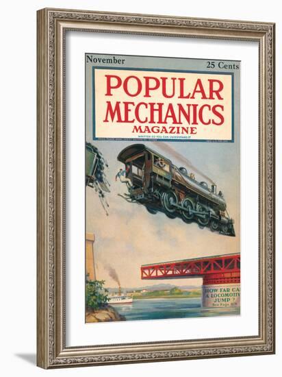 Popular Mechanics, November 1922-null-Framed Art Print