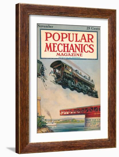 Popular Mechanics, November 1922-null-Framed Art Print