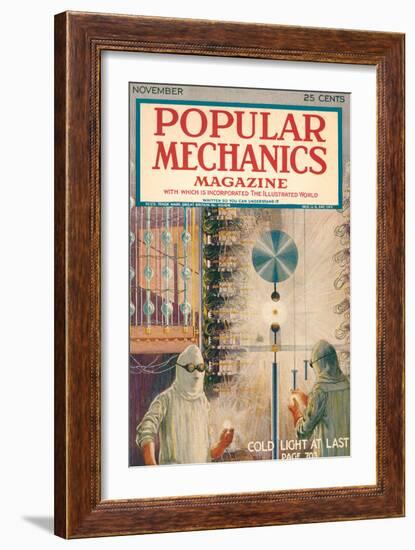 Popular Mechanics, November 1923-null-Framed Art Print