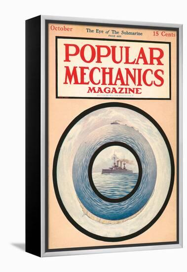 Popular Mechanics, October 1915-null-Framed Stretched Canvas