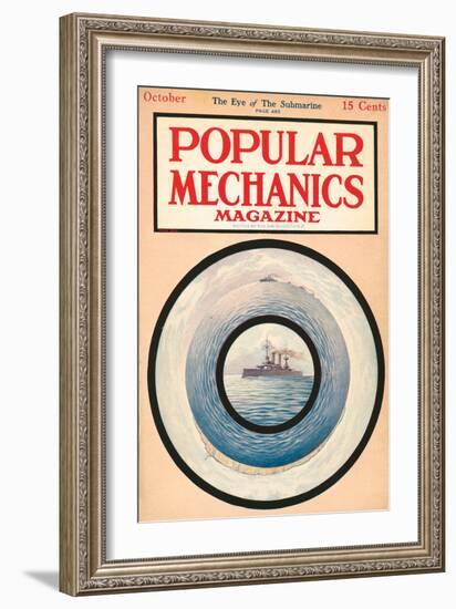 Popular Mechanics, October 1915-null-Framed Art Print