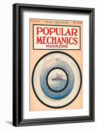 Popular Mechanics, October 1915-null-Framed Art Print