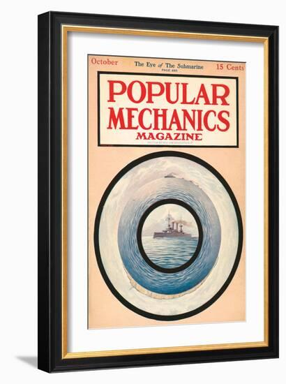 Popular Mechanics, October 1915-null-Framed Art Print