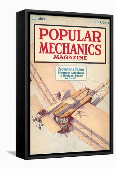 Popular Mechanics, October 1916-null-Framed Stretched Canvas