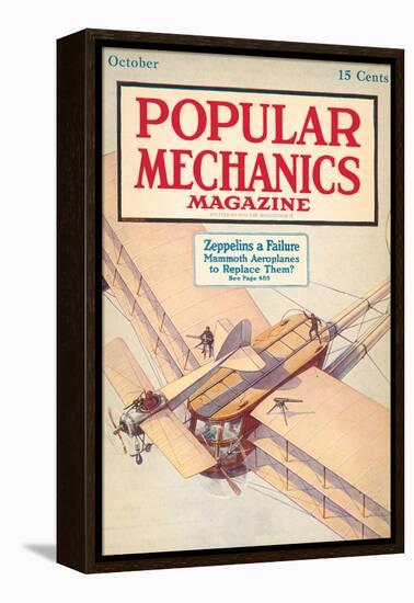 Popular Mechanics, October 1916-null-Framed Stretched Canvas