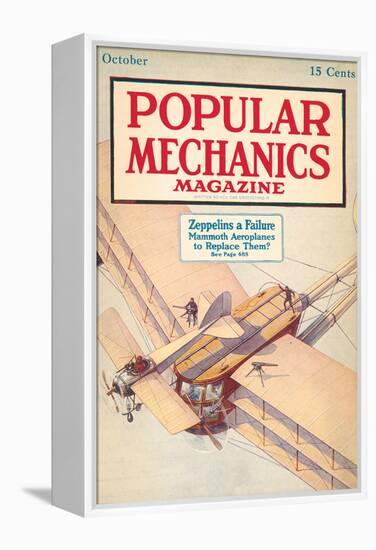 Popular Mechanics, October 1916-null-Framed Stretched Canvas