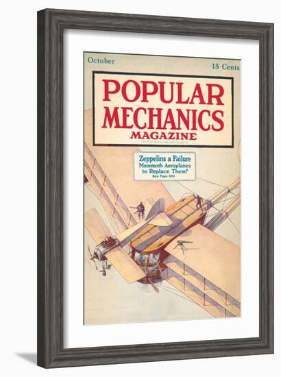 Popular Mechanics, October 1916-null-Framed Art Print