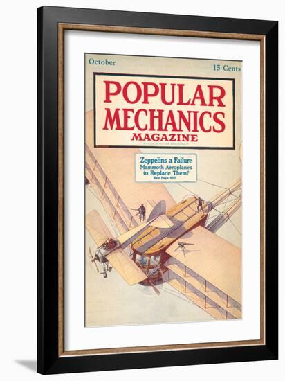 Popular Mechanics, October 1916-null-Framed Art Print