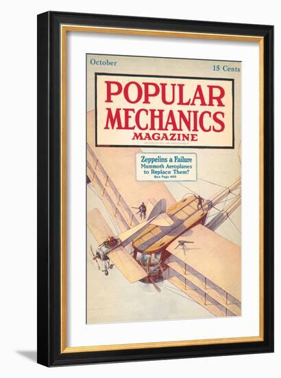 Popular Mechanics, October 1916-null-Framed Art Print