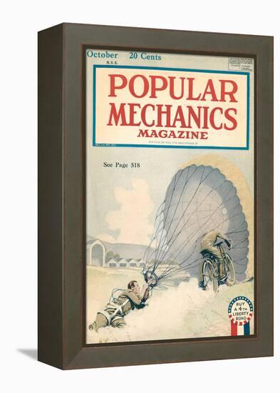 Popular Mechanics, October 1918-null-Framed Stretched Canvas