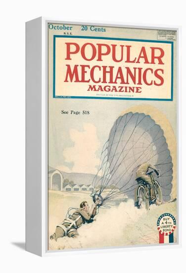 Popular Mechanics, October 1918-null-Framed Stretched Canvas