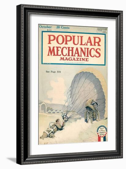 Popular Mechanics, October 1918-null-Framed Art Print