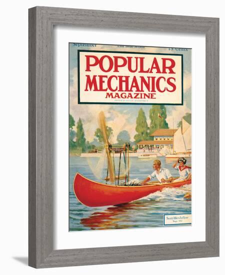 Popular Mechanics, September 1913-null-Framed Art Print