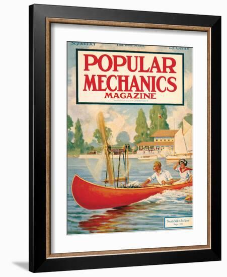 Popular Mechanics, September 1913-null-Framed Art Print