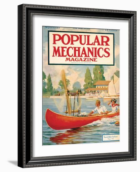 Popular Mechanics, September 1913-null-Framed Art Print