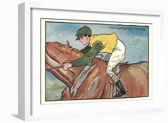 Popular Racing Colors-null-Framed Art Print