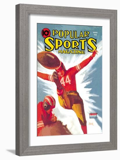 Popular Sports Magazine-null-Framed Art Print