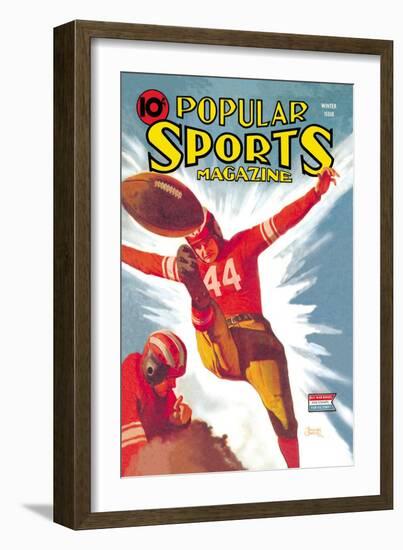 Popular Sports Magazine-null-Framed Art Print