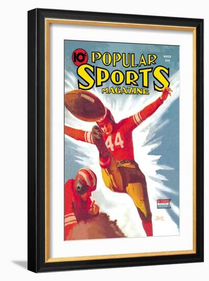 Popular Sports Magazine-null-Framed Art Print