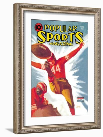 Popular Sports Magazine-null-Framed Art Print