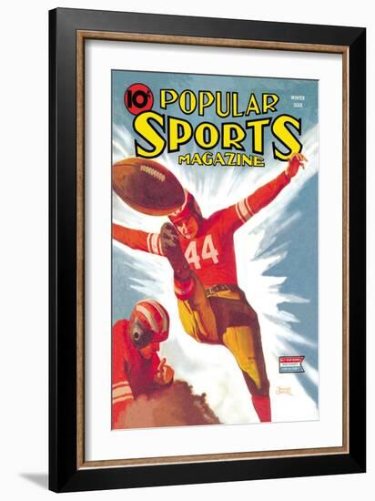 Popular Sports Magazine-null-Framed Art Print